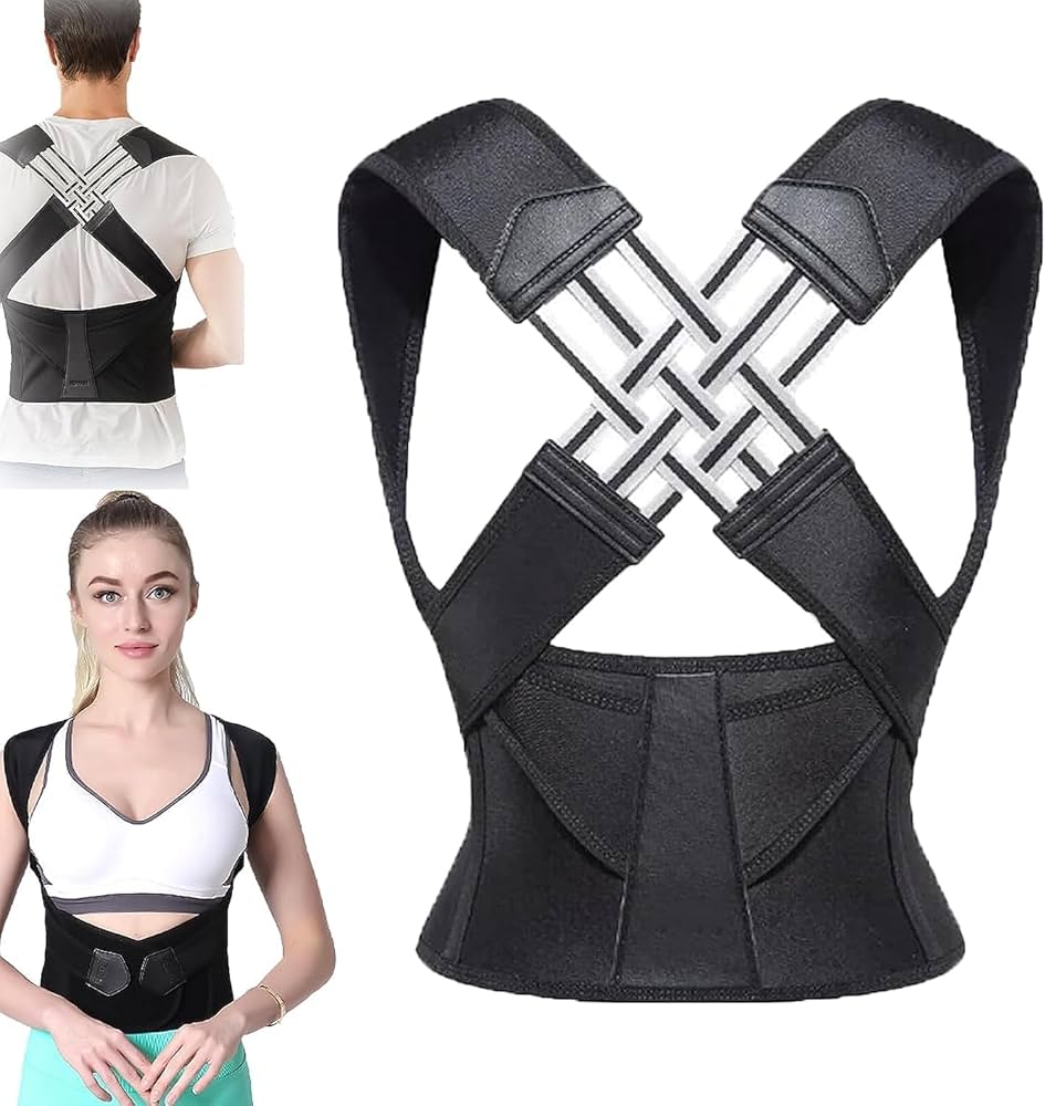 Adjustable Back Posture Corrector/ Slouching Relieve Pain Belt Women Men