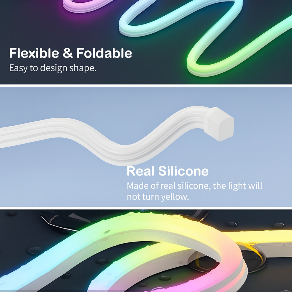 1M LED Smart Neon Strip Light (DC 5V USB)