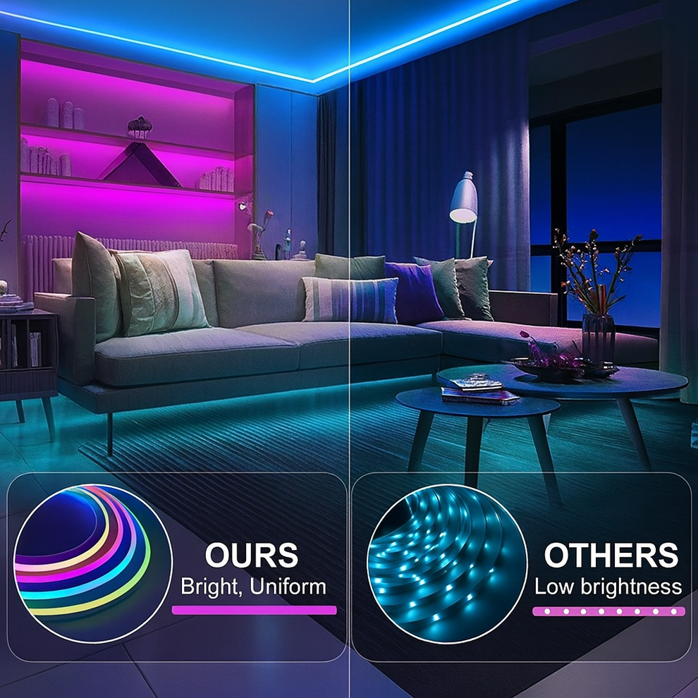 1M LED Smart Neon Strip Light (DC 5V USB)